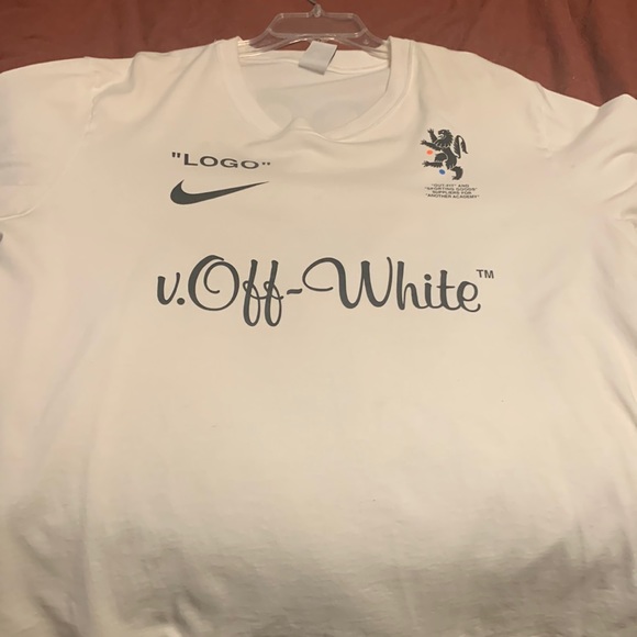 Nike | Shirts | Nikelab X Off White Nike Mercurial Nrg X Tee